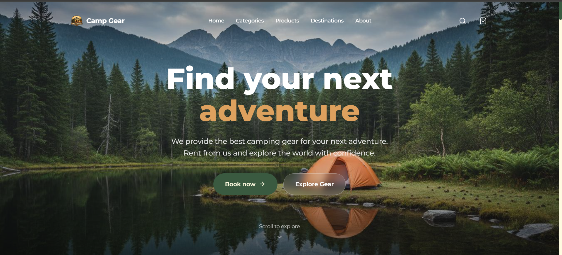 Camp Gear Store