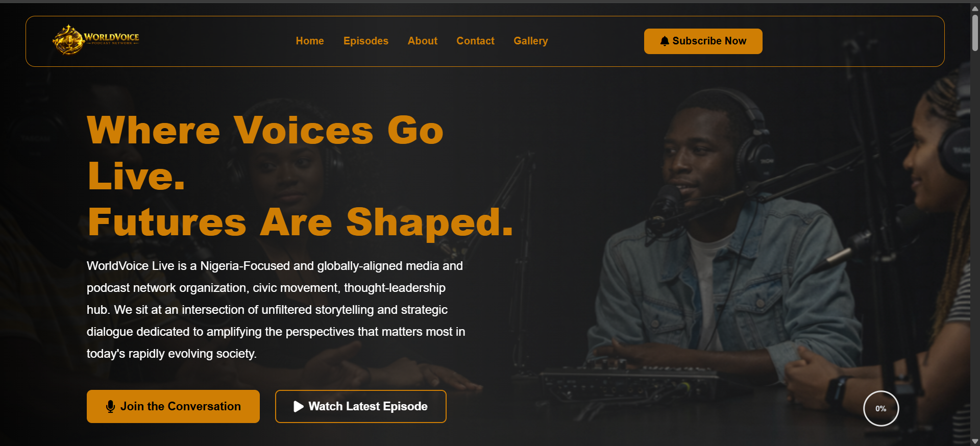 Podcast Website